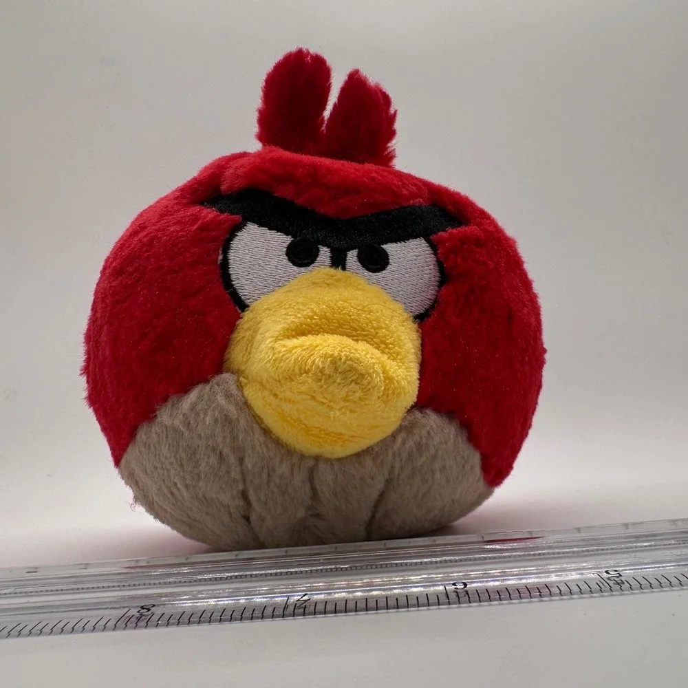 Angry Birds Red Bird Plush Stuffed Animal Toy Collectible 5